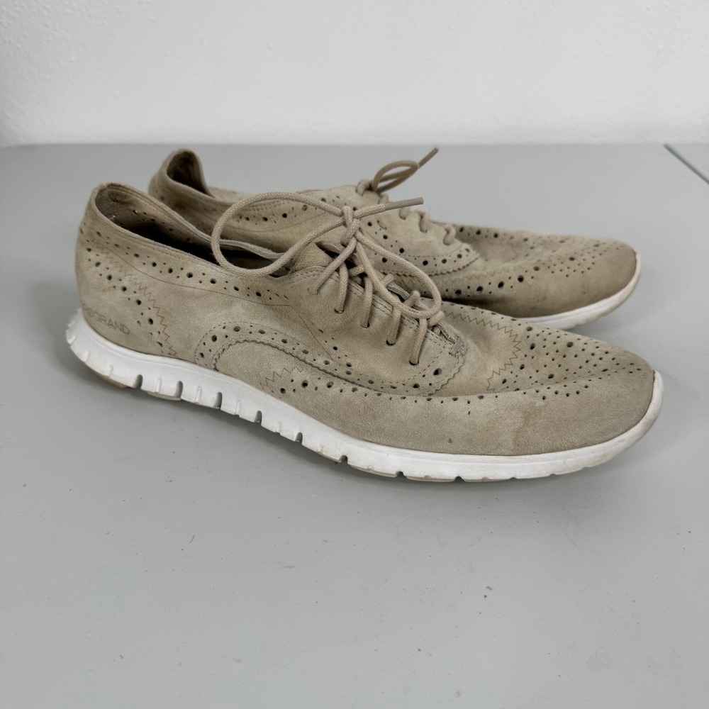 Cole Haan‎ Zerogrand Tan Suede Sneakers Size 8